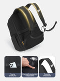 Lekespring Zaino Porta PC Zaino Uomo con Scomparto Pranzo Termico 30L