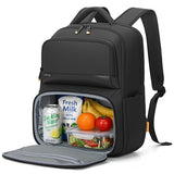 Lekespring Zaino Porta PC Zaino Uomo con Scomparto Pranzo Termico 30L