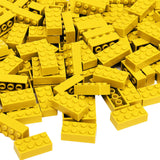 Lekesky Classic Building Bricks, Building Blocks STEM Creative Building Toys Compatible with All Major Brands, Yellow