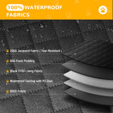 Lekespring Waterproof Car Boot Liner – Heavy Duty Quilted Trunk Mat with Non-Slip Backing – Full Coverage Boot Protector for SUV, Estate & Hatchback – Easy to Install & Clean