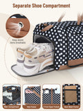 Lekebaby 80L Travel Duffel Bag Polka Dots