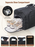 Lekebaby 80L Travel Duffel Bag Black