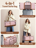 Lekebaby 80L Travel Duffel Bag Pink