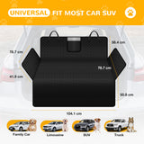 Lekespring Waterproof Car Boot Liner – Heavy Duty Quilted Trunk Mat with Non-Slip Backing – Full Coverage Boot Protector for SUV, Estate & Hatchback – Easy to Install & Clean