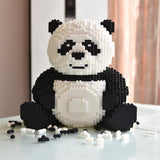 7822Pcs Miniature Particle Building Blocks Large Cartoon Panda DIY Building Block Decoration Children's Puzzle Gift