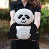 7822Pcs Miniature Particle Building Blocks Large Cartoon Panda DIY Building Block Decoration Children's Puzzle Gift