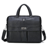 Sydioor Leather Briefcase for Men, Business Travel