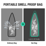 Lekespring Smell Proof Bag Durable Water Repellent