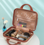 Lekebobor suitcase 14 " Small Hard Shell Cosmetic Case Travel Hand Luggage Portable Carrying Makeup Case Suitcase