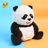 7822Pcs Miniature Particle Building Blocks Large Cartoon Panda DIY Building Block Decoration Children's Puzzle Gift