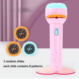 Flashlight Projector Torch Lamp Toy Baby Sleeping Story Book Early Education Toy for Kid Holiday Birthday Xmas Gift Light Up Toy