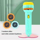 Flashlight Projector Torch Lamp Toy Baby Sleeping Story Book Early Education Toy for Kid Holiday Birthday Xmas Gift Light Up Toy