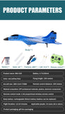MIG 320/530 2.4G RC Airplane Toy Remote Control Glider Remote Control Fighter Hobby RC Plane Glider Aircraft Foam Toys for Boys Kids Gift