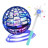 OFFICIAL ORIGINAL Flynova Pro Flying Ball Spinner Toy Hand Controlled Drone Helicopter Mini UFO RGB Light Creative Kids Gift