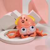 Induction Escape Crab Rechargeable Electric Pet Musical Toys Children'S Toys Birthday Gifts Educational Toys Learn To Climb Toys