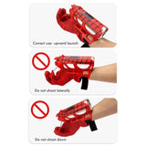 Spider Glove Toys Cartoon  Wrist Launcher Set with Silk Jar Toy Shooter Props Toy for Boys Birthday Gift