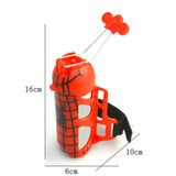 Spider Glove Toys Cartoon  Wrist Launcher Set with Silk Jar Toy Shooter Props Toy for Boys Birthday Gift