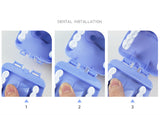 9 Piece Set Child Cosplay Oral Dentistry Little Doctor Nurse Toy Dentist Set Play House Game Medical Toy Cognition Plastic Model