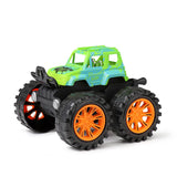 Mini Inertia Car Four-wheel Drive Off-road Vehicle 1:36 Children Simulation Model Car Crashworthiness and Shatter-Proof Model