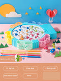 Children's Electric Music Rotating Magnetic Fishing Toys Baby Board Game Outdoor Sports Educational Toy Gift